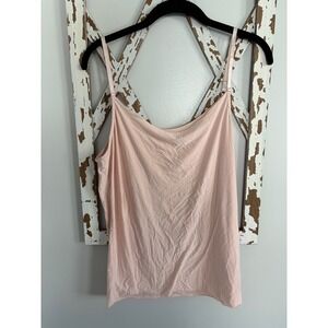 Commando pink butter camisole tank top layer Size XL
